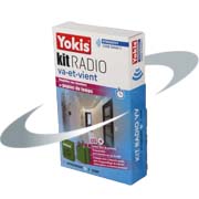 Tedeligo Kit interrupteur sans fil va et vient mini émetteur Radio