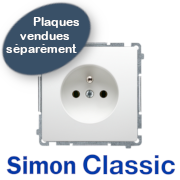Gamme Simon Classique : interrupteur, prise… Gamme Simon Classique : interrupteur, prise…