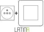 Efapel Latina avec griffes