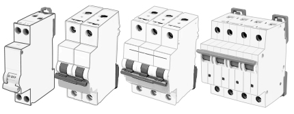 DISJONCTEUR 2A 1 PHASE+NEUTRE