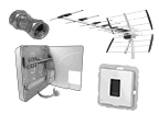 Installation télévision & réseau RJ45 : Antenne, Cable et Prise ethernet