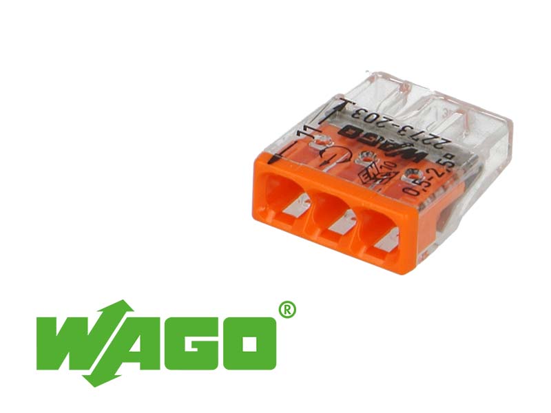 Bornes WAGO 2273 ultracompacte 