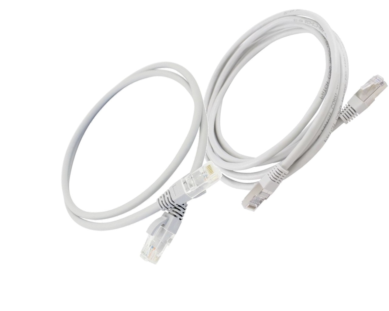 Cordon RJ45 mâle / mâle cat. 6A et 6