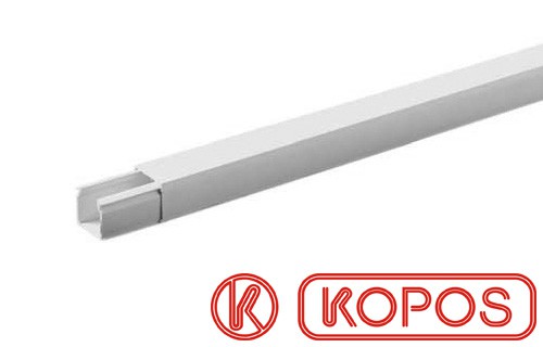 Goulotte PVC 40 x 20 mm (12 x 2 mètres)