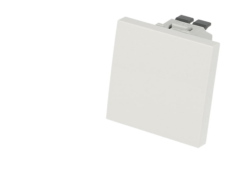 Poussoir simple Efapel Quadra & Latina (45x45)