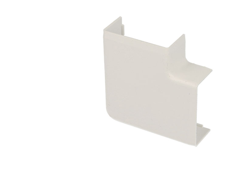 Angle plat pour goulotte PVC blanc 40 x 20 mm KOPOS