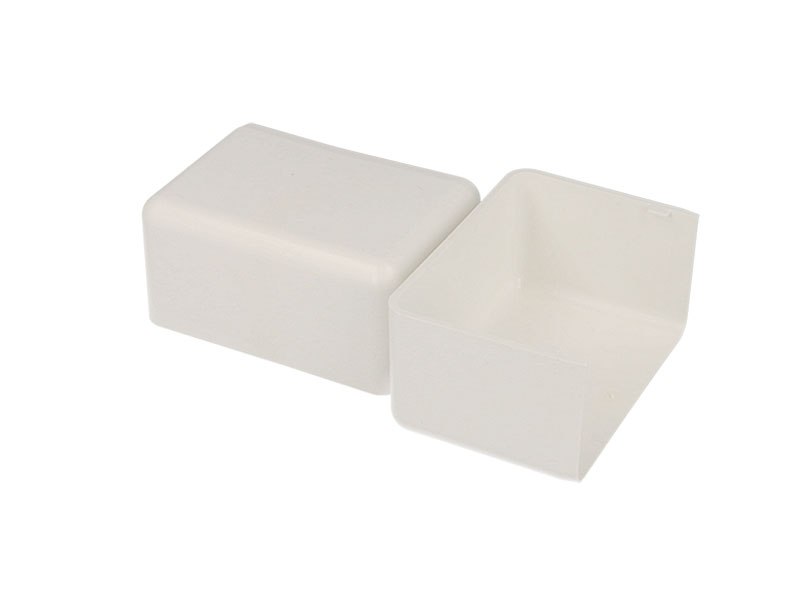 Embout pour goulotte PVC blanc 80 x 40 mm KOPOS