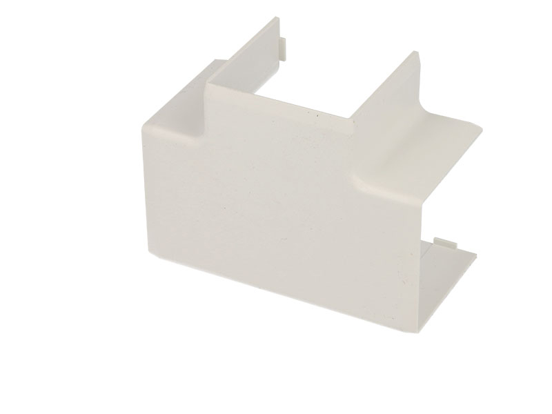 Jonction en T pour goulotte PVC blanc 40 x 40 mm KOPOS