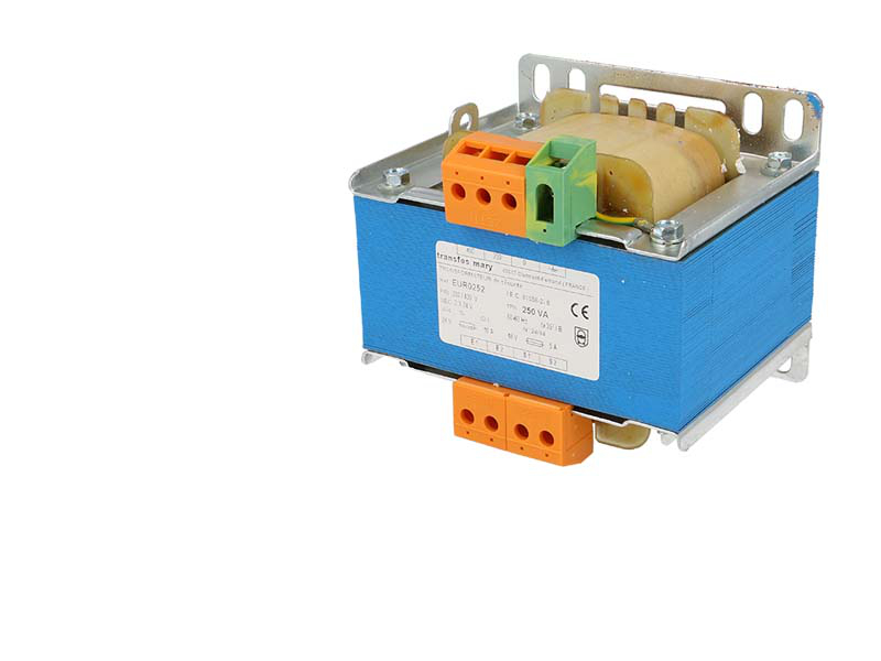 Transformateur de sécurité 250VA, Primaire 230-400V - Secondaire 24-48V