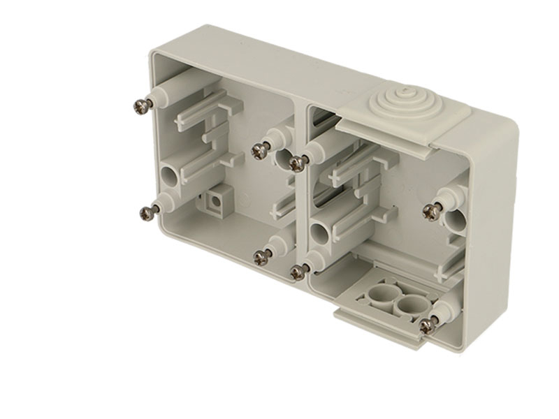 Boitier saillie double horizontal Efapel étanche