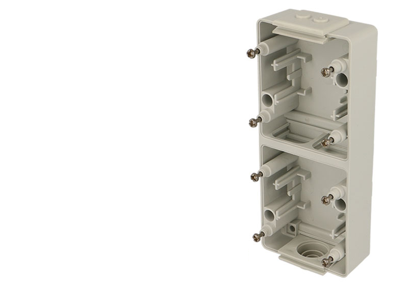 Boitier saillie double vertical Efapel étanche