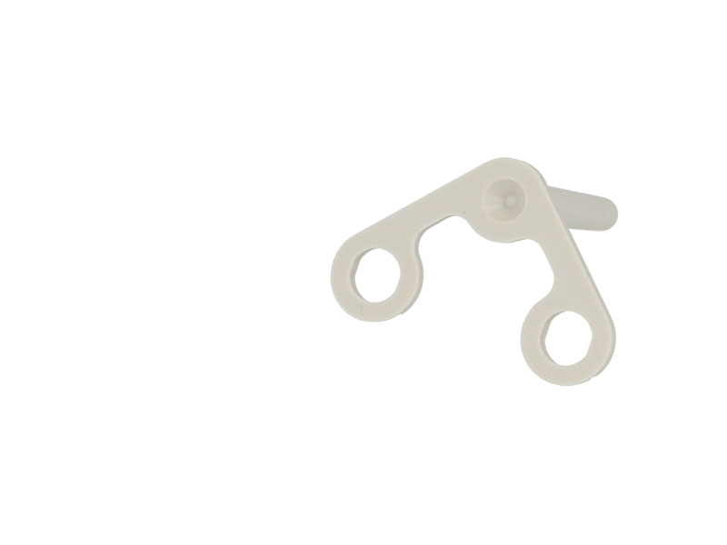 Détrompeurs pour prise 2P+T rouge ½ module Efapel Quadra & Latina (45x45)