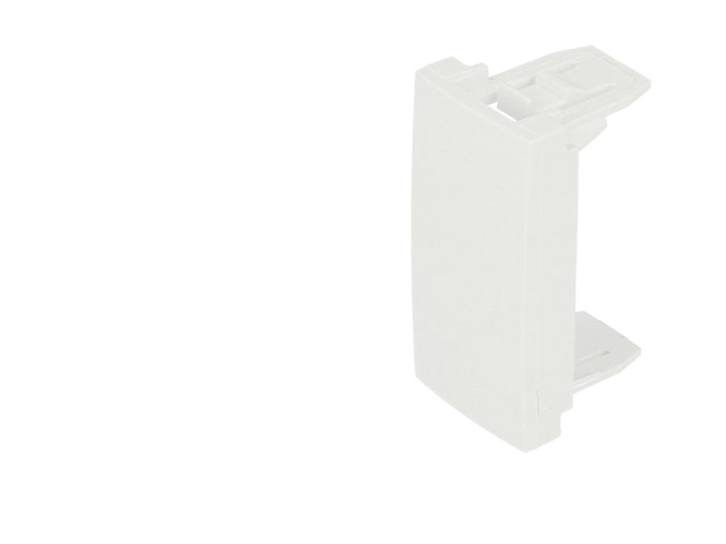 Obturateur enclipsable ½ module Efapel Quadra & Latina (45x45)