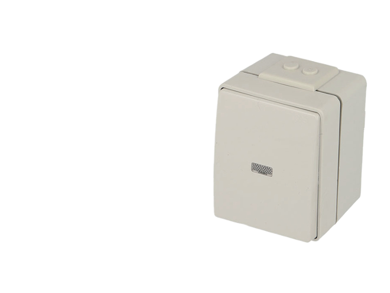 Poussoir lumineux Efapel étanche