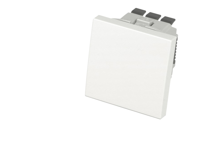 Interrupteur permutateur de va-et-vient Efapel Quadra & Latina (45x45)