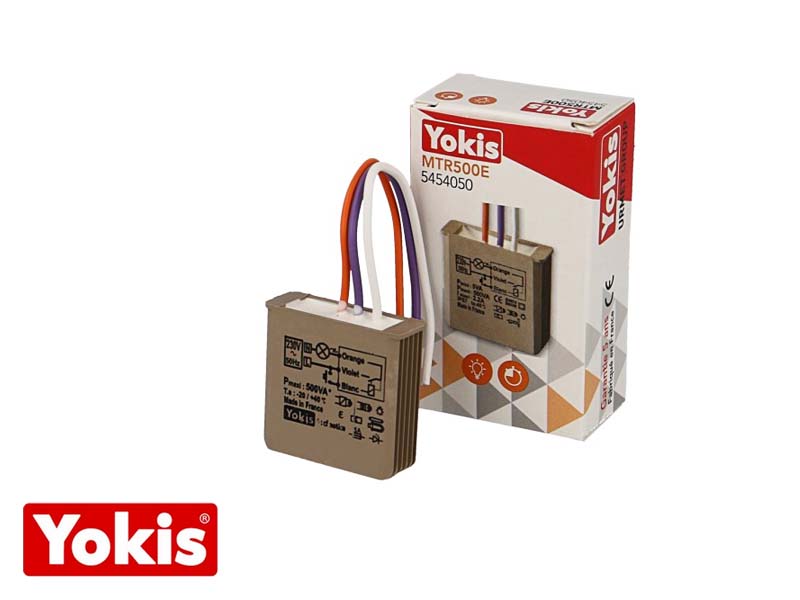 Télérupteur encastrable 500W  Yokis Classic