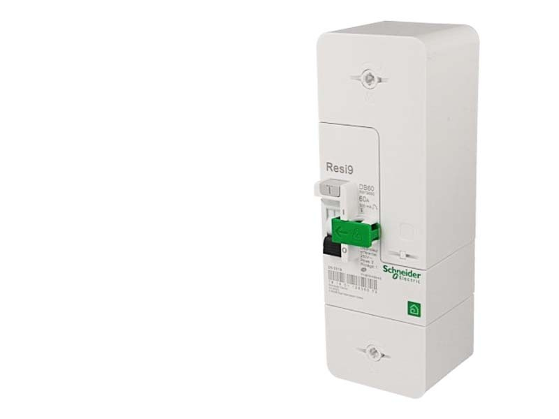 Disjoncteur EDF monophasé sélectif 60A Schneider Resi9