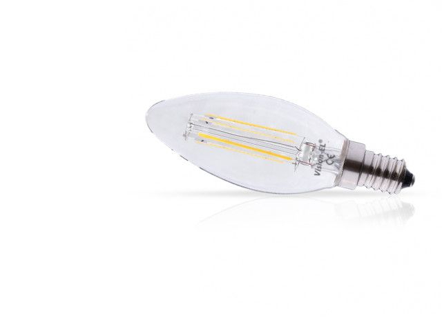 Ampoule LED E14 flamme 4W blanc naturel