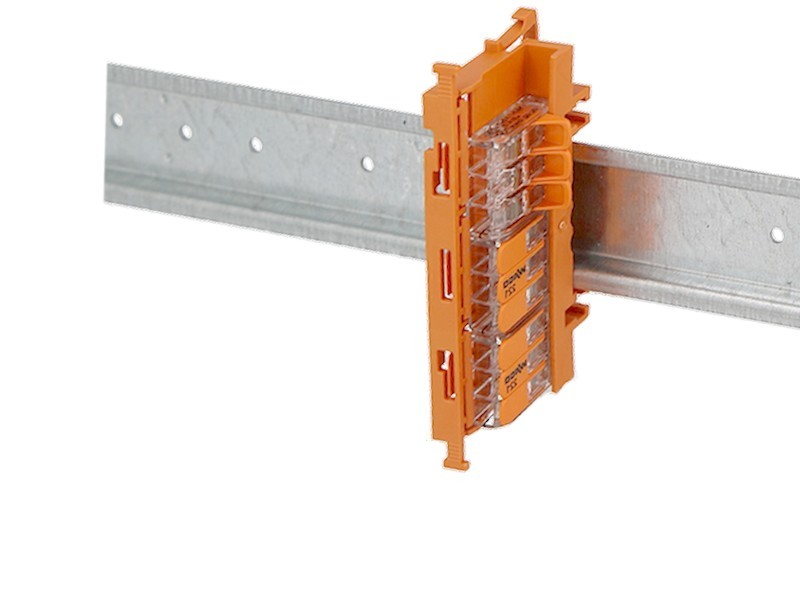 Support de fixation borne Wago gamme 221-4