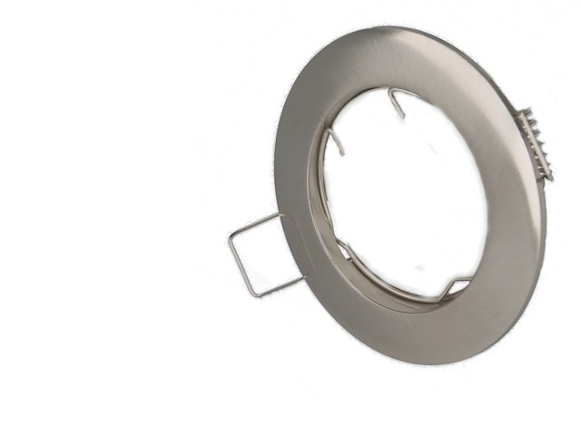 Collerette fixe finition alu brossé ?78mm