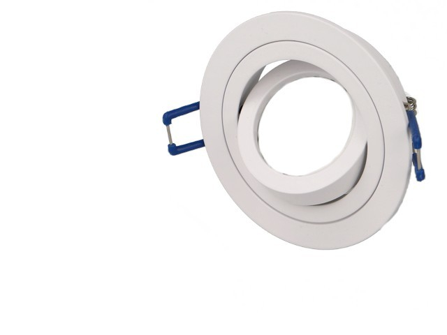 Collerette orientable finition blanc ?92mm