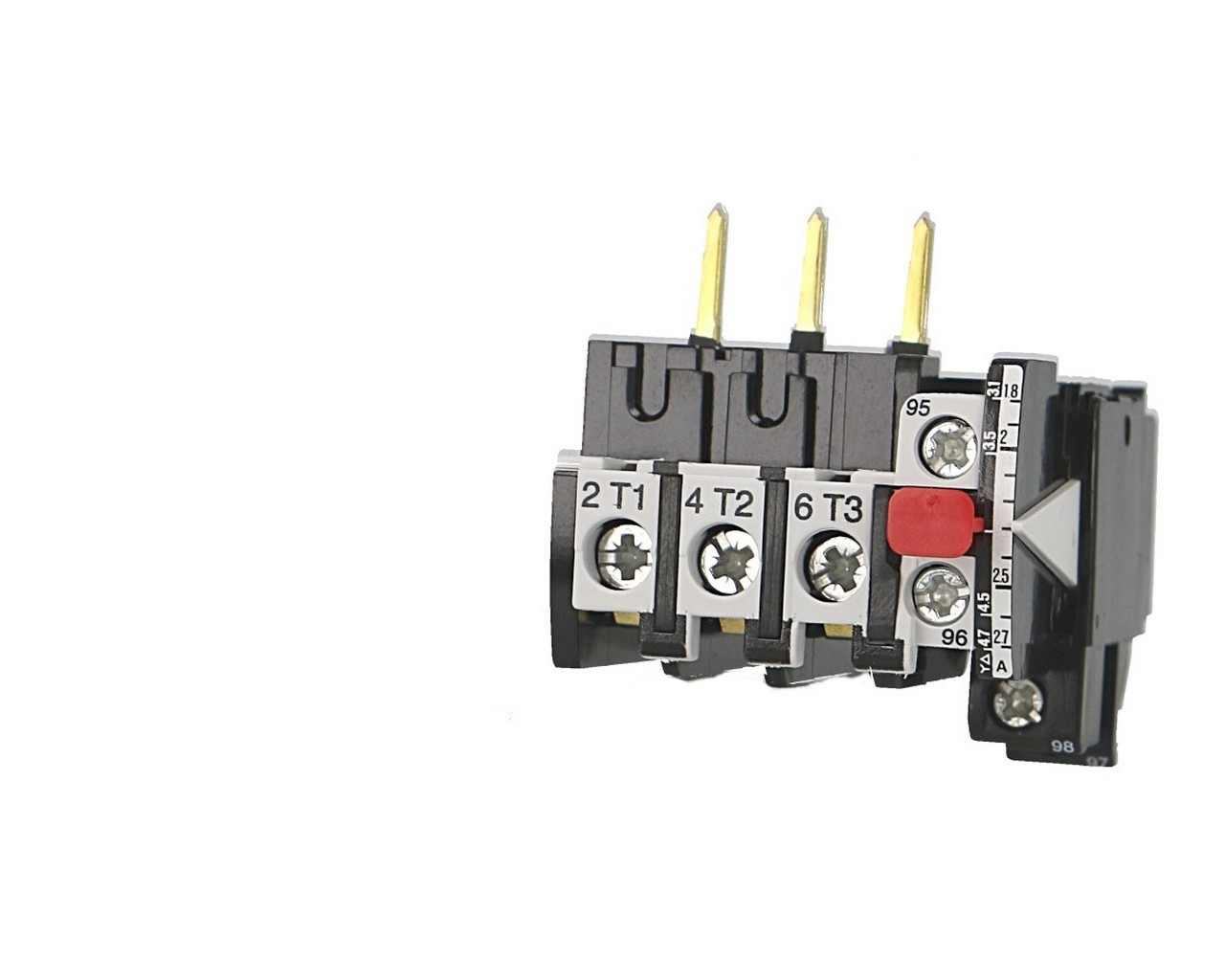Relais thermique pour contacteur IMO MC10 à MC18, réglable de 10 à 14A