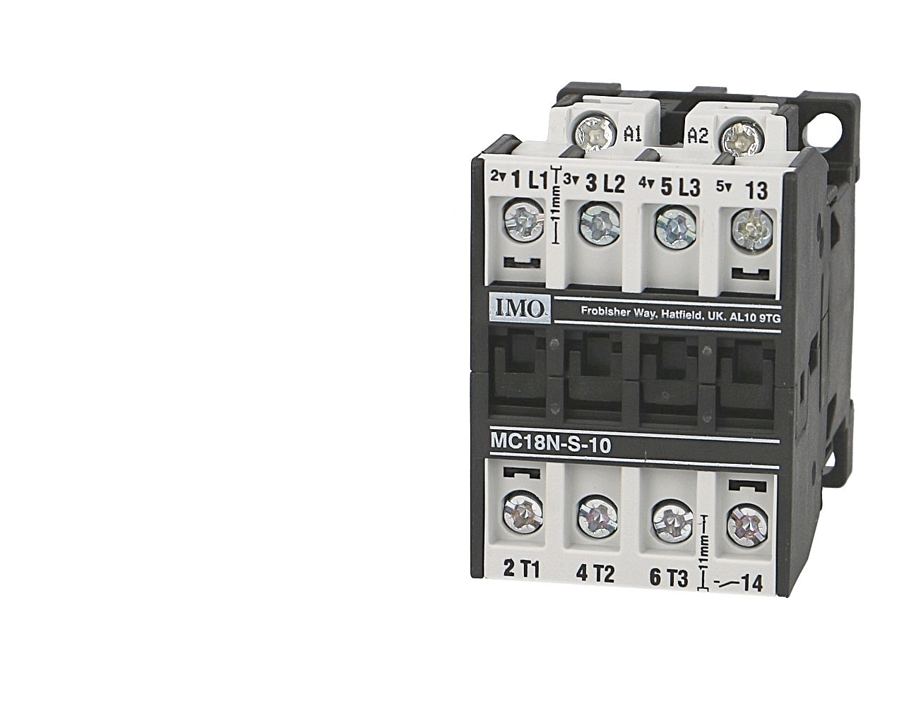 Contacteur MC tripolaire IMO MC18 18A / 230VAC + 1 NO