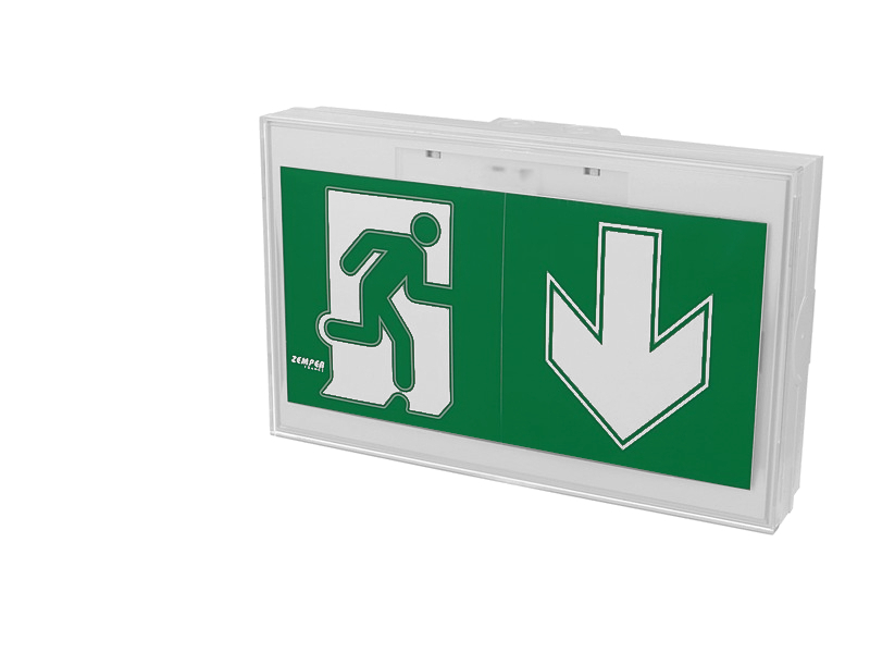 Bloc Autonome d'Eclairage de Sécurité (BAES) ECO SATI IP65 LED