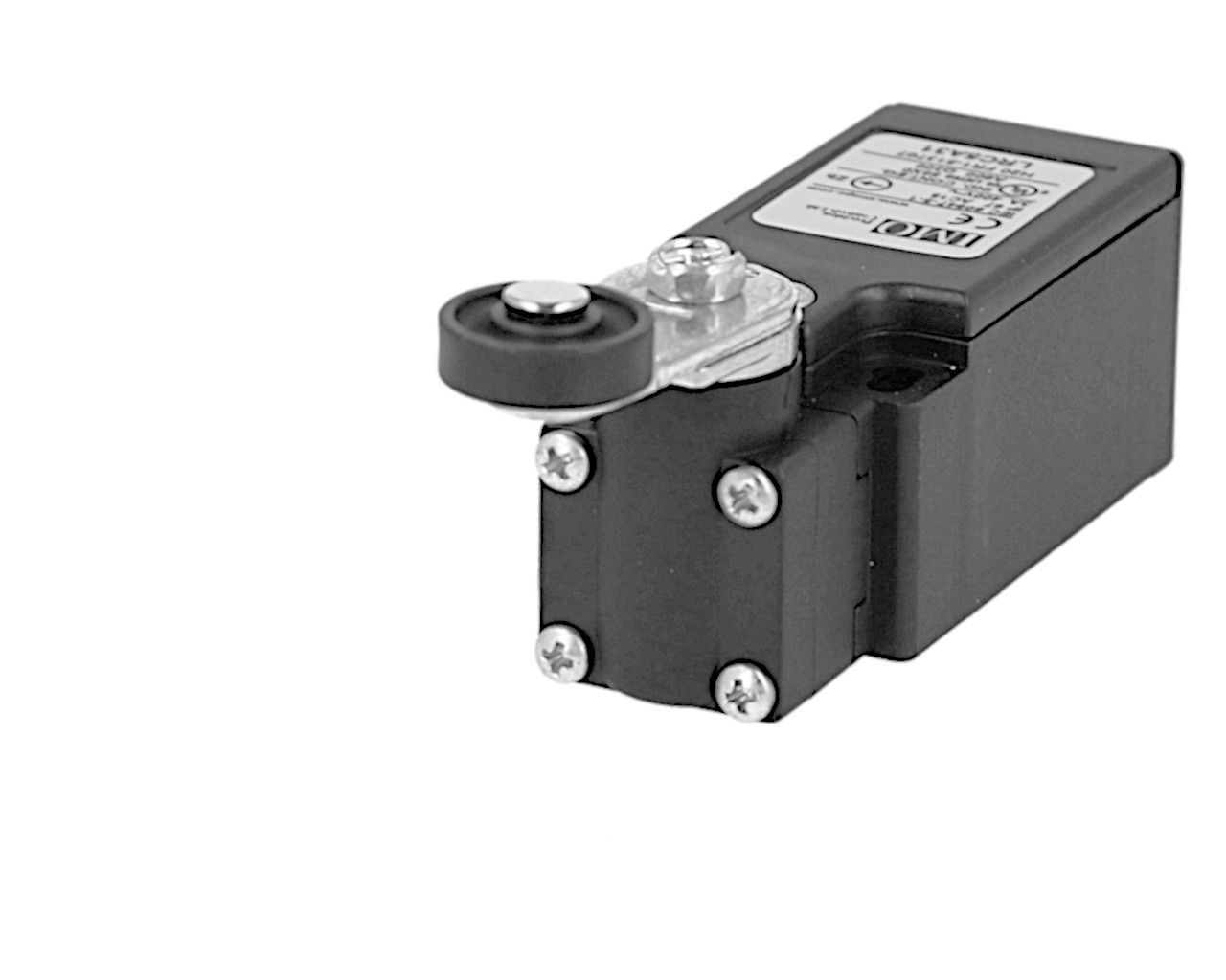 Interrupteur fin de course, tête de galet à levier latéral