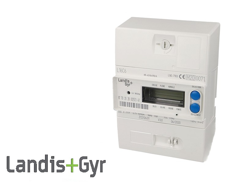 Compteur général monophasé Landis+Gyr L16C6 Compteur EDF — free download