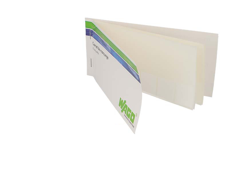 Carnet de rubans adhésifs à marquer, auto protégés