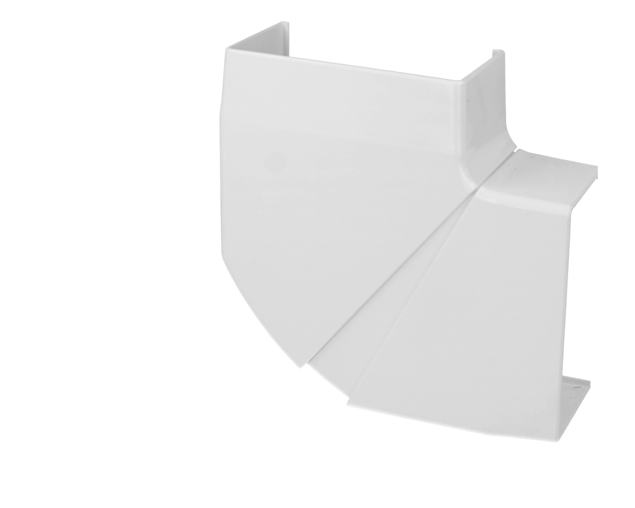 Angle plat pour goulotte appareillable Efapel 155 x 50 mm