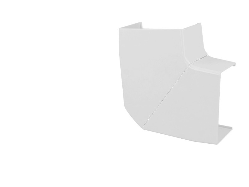 Angle plat pour goulotte 110 x 50 mm