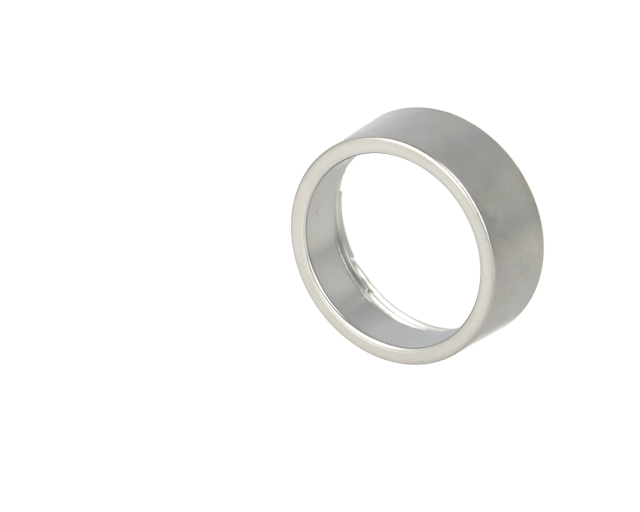 Bague argent bouton Ø22 mm