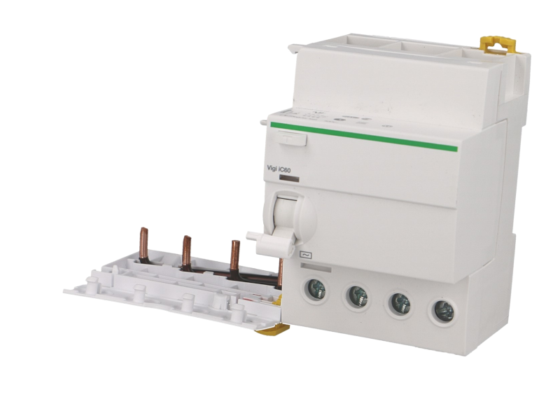 Bloc Vigi modulaire tétrapolaire Schneider Acti9 Vigi iC60 25A / 300mA type AC