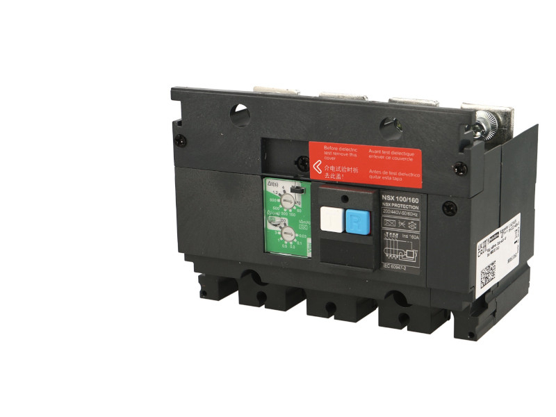 Bloc Vigi tétrapolaire pour disjoncteur Schneider ComPacT NSX 100A & 160A