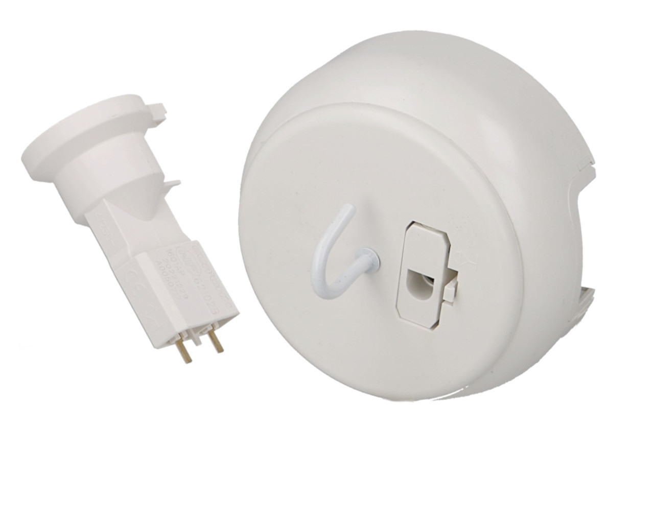 Boite DCL en saillie complète, avec piton et douille E27 Eur'ohm