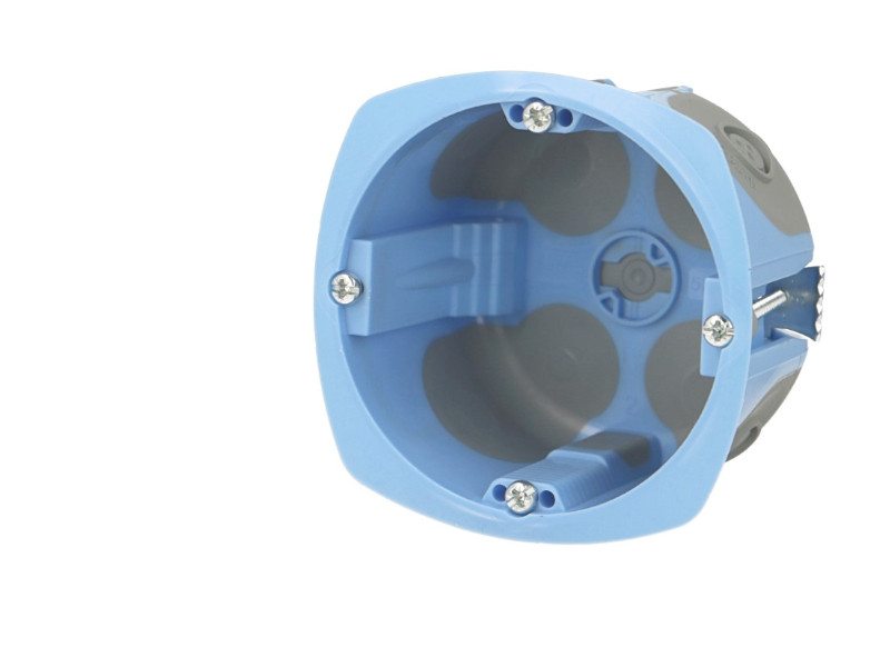 Boite encastrement 1 poste, prof. 50mm, étanche à l'air Eur'ohm