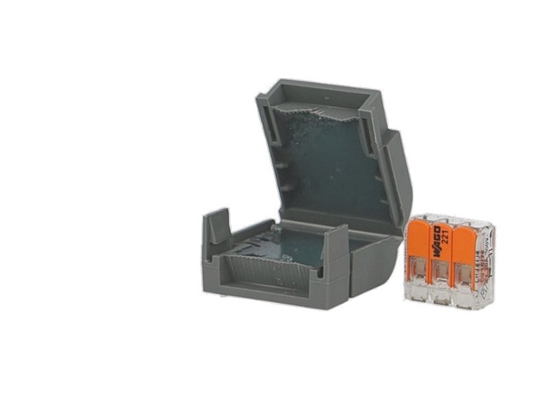 Boite de jonction isolante gel avec borne Wago 3 entrées