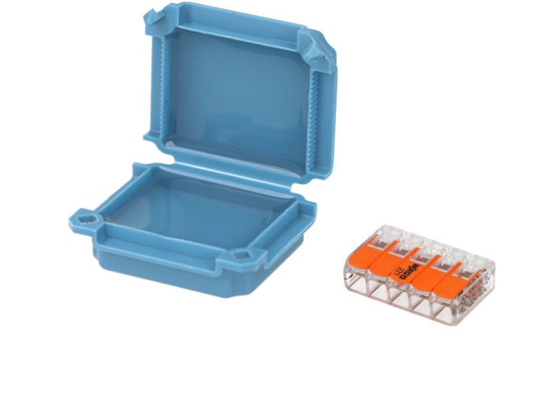 Boite de jonction isolante gel avec 1 borne Wago 5 entrées