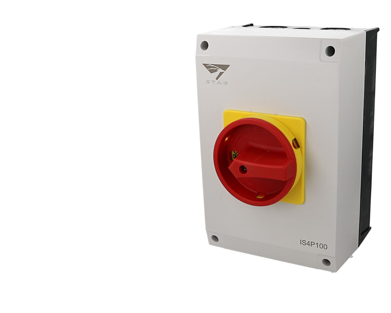 Interrupteur sectionneur rotatif STAG 100A 4P, en boitier