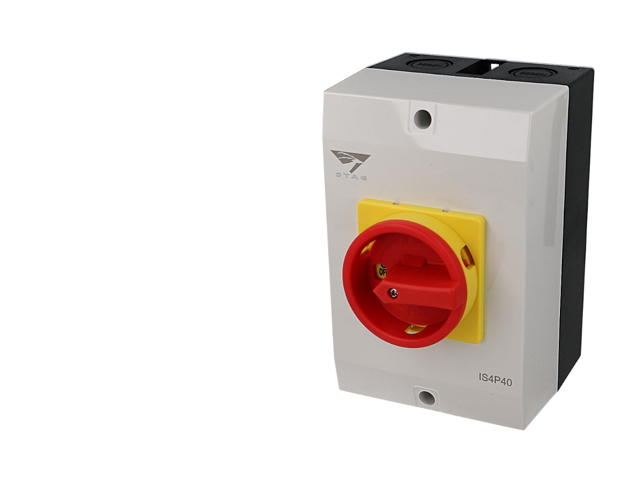 Interrupteur sectionneur rotatif STAG 40A 4P, en boitier