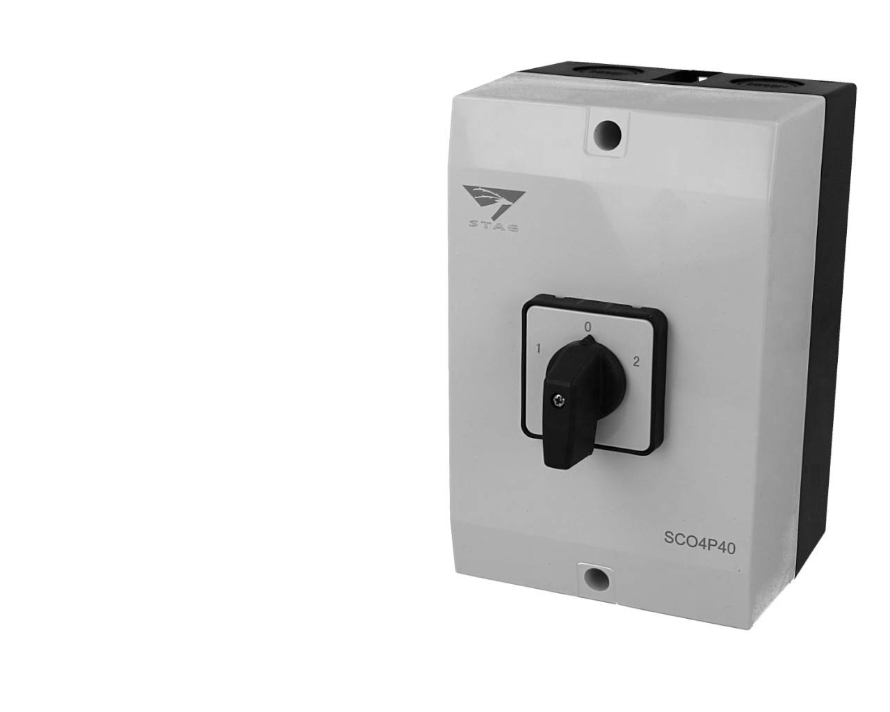 Inverseur de source monophasé / triphasé 40A IP65 en boitier