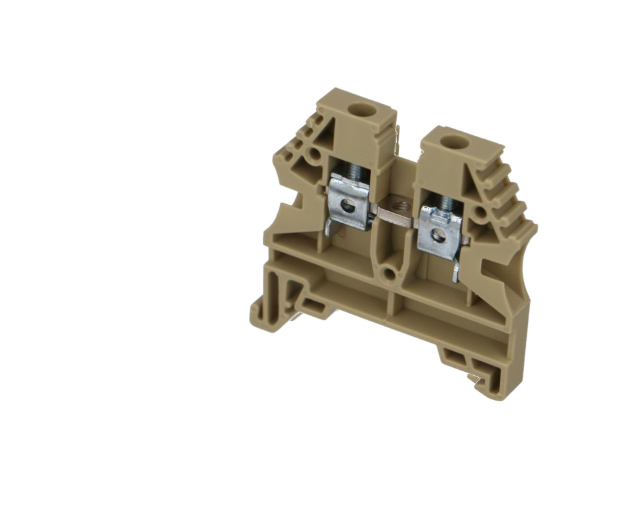 Lot de 25 bornes de jonction à vis 4mm² beige IMO