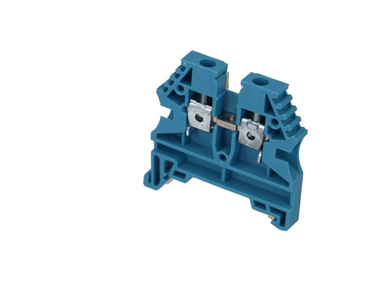 Lot de 25 bornes de jonction à vis 4mm² bleue IMO