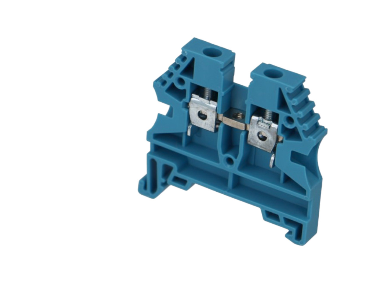 Lot de 25 bornes de jonction à vis 6mm² bleue IMO