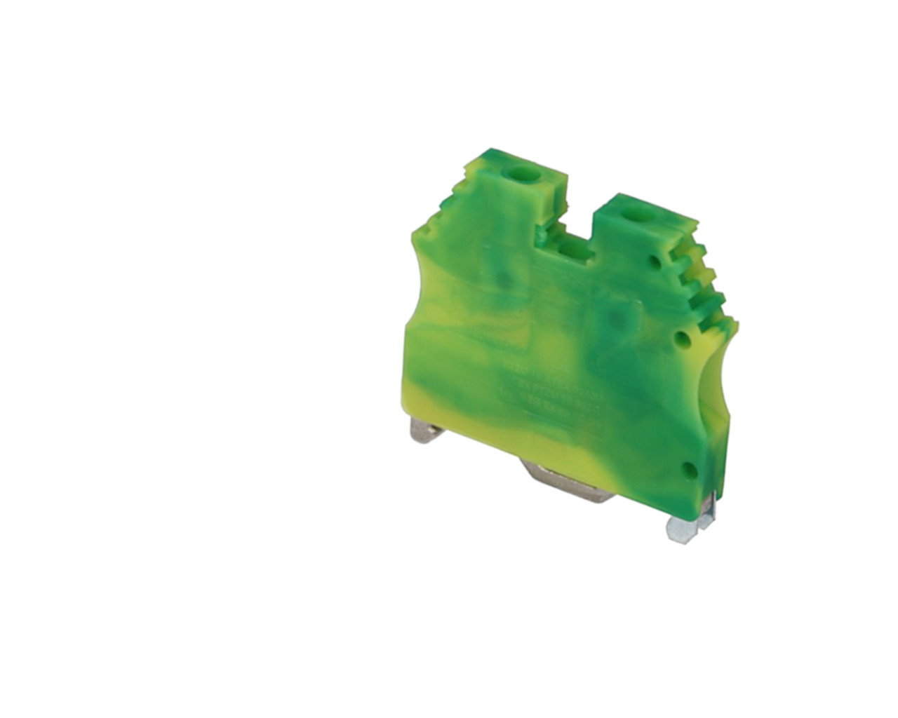 Lot de 25 bornes de jonction à vis 2.5mm² vert/jaune IMO