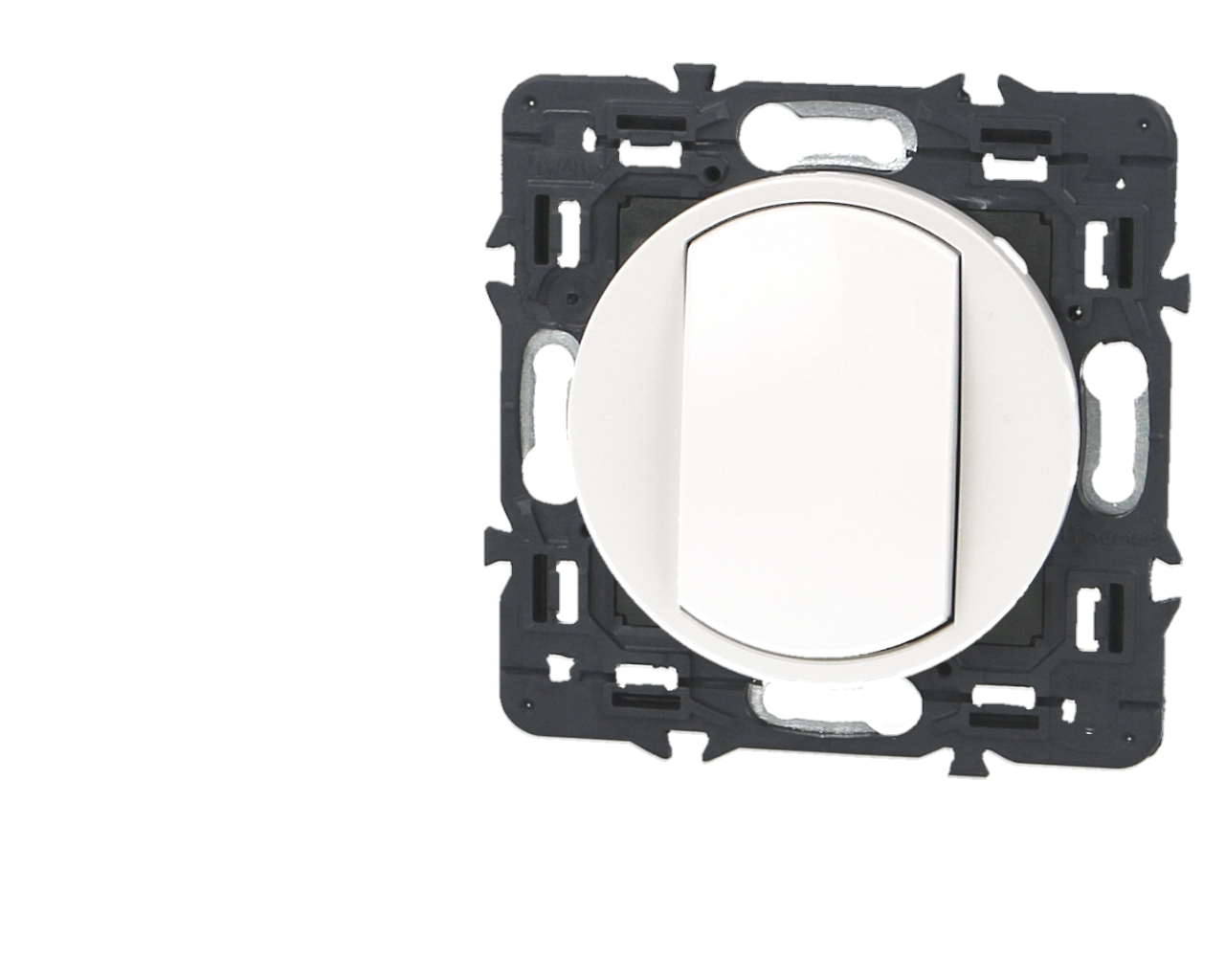 Poussoir simple blanc Legrand Céliane™