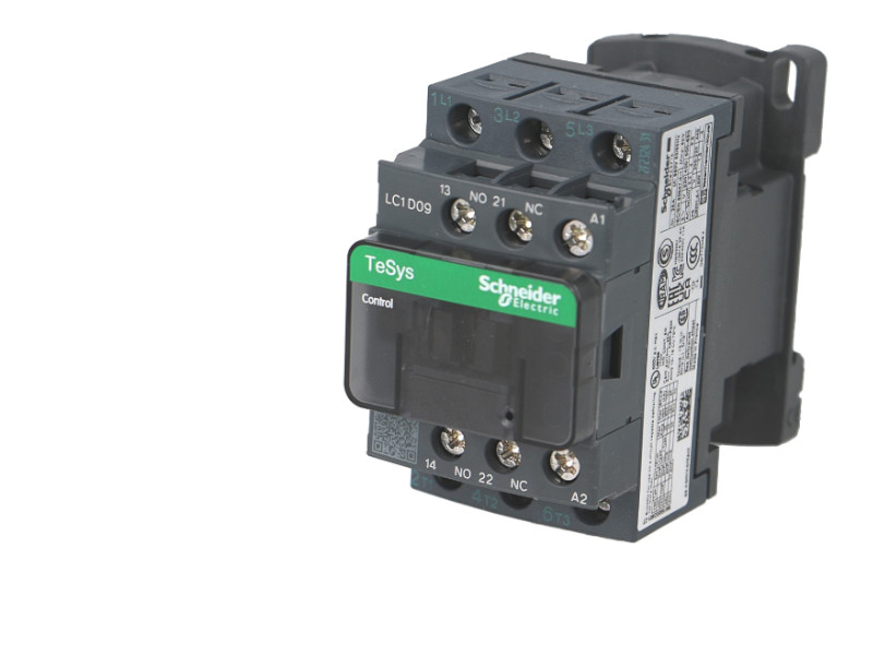 Contacteur Schneider TeSys LC1D 9A 3P 24VAC, 1NO+1NC
