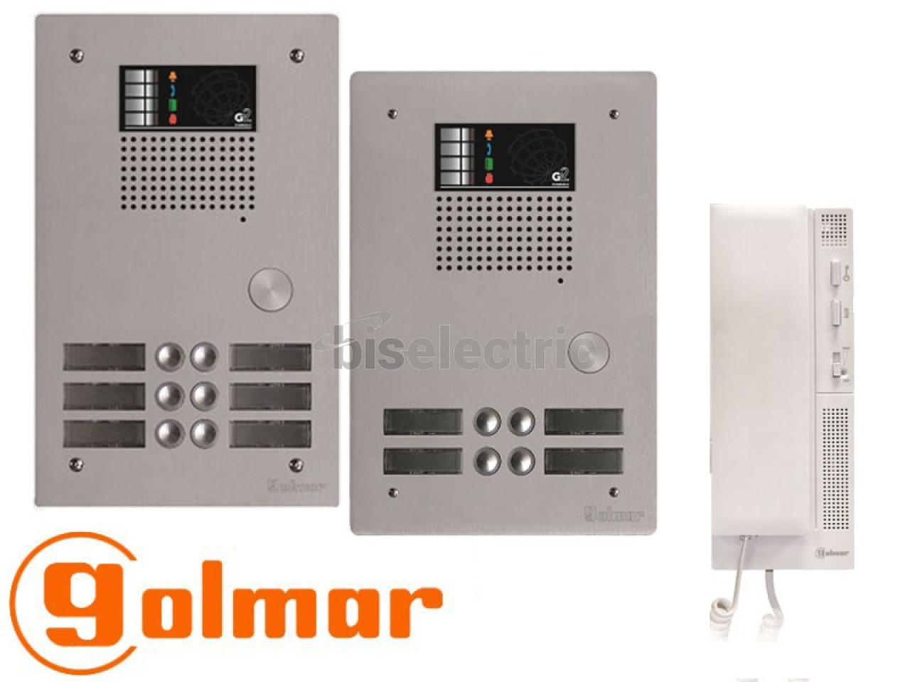Kit interphone audio collectif GOLMAR | Interphonie chez bis-electric